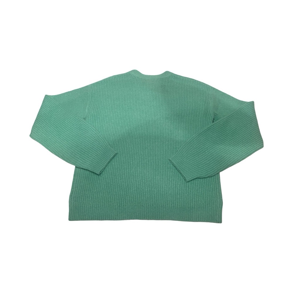 A New Day Womens Mint Green Ribbed Cherry Embroidered Crewneck Sweater Small NEW - Picture 6 of 6